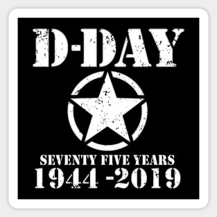 D-Day 75 Year Anniversary Sticker